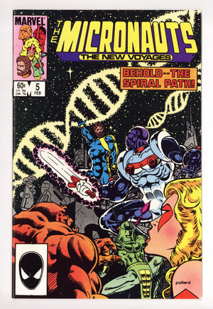Micronauts Vol 2 5 High Grade (1985)