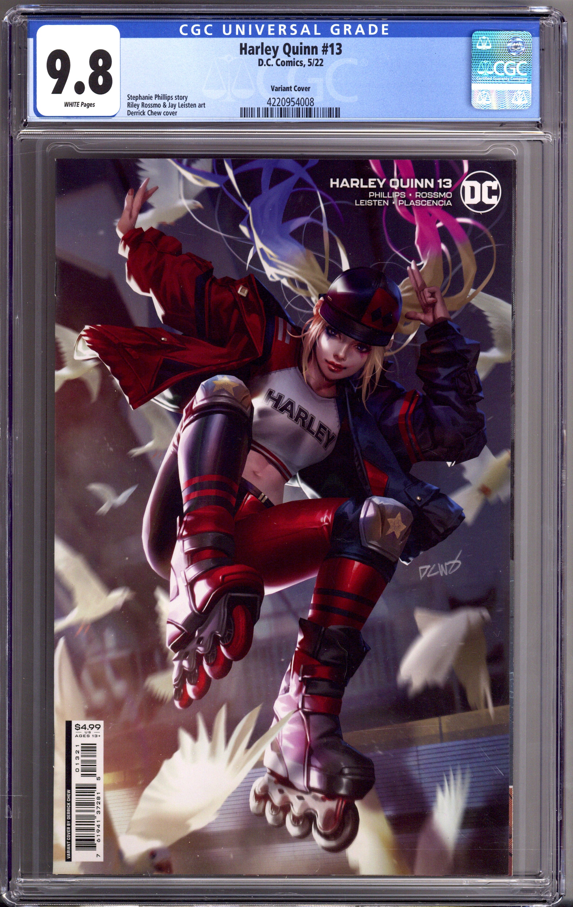 Harley Quinn Vol 4 13 CGC 9.8 (NM/M) (2022) Chew Variant 