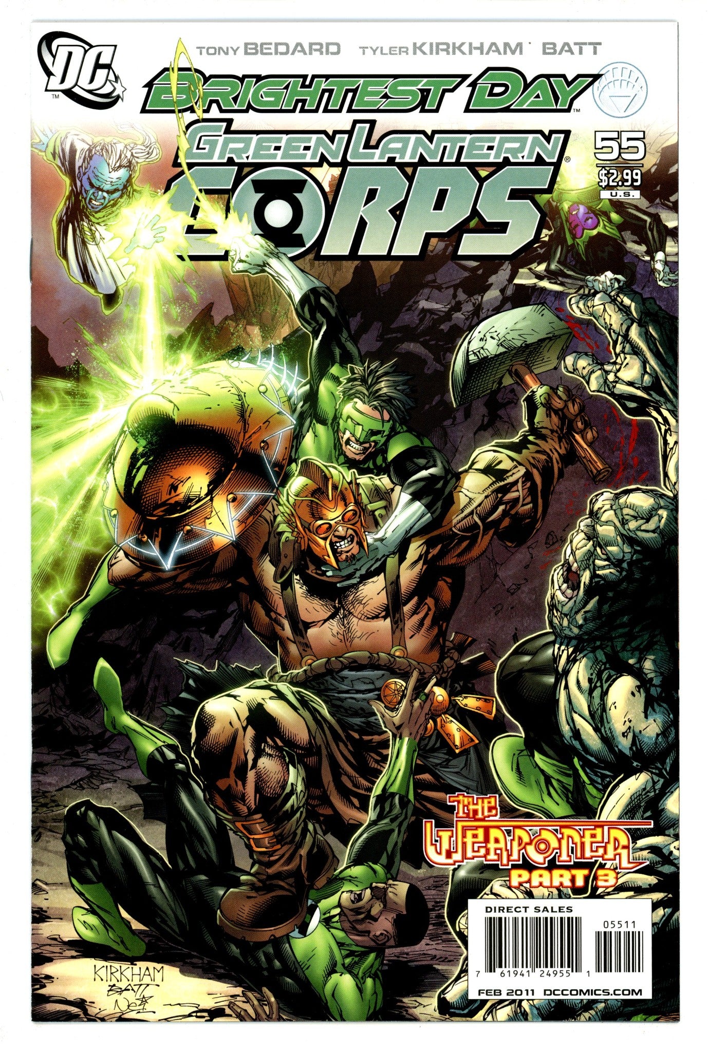 Green Lantern Corps Vol 1 55 High Grade (2011) 