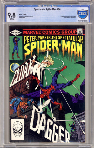 The Spectacular Spider-Man Vol 1 64 CBCS 9.8 (NM/M) (1982)