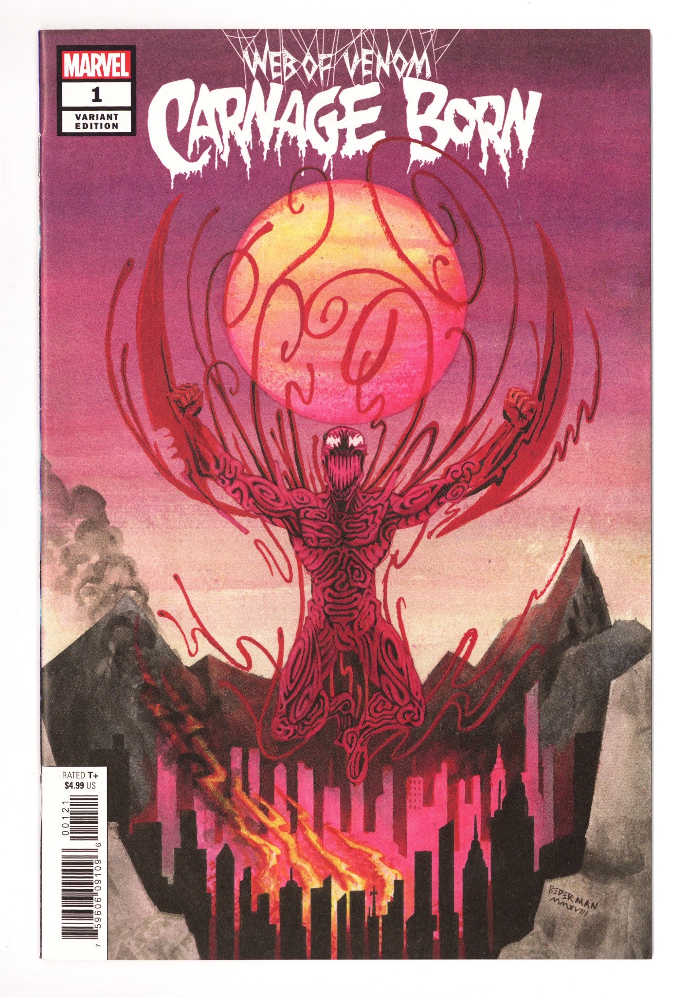 Web of Venom: Carnage Born Vol 3 1 High Grade (2019) 