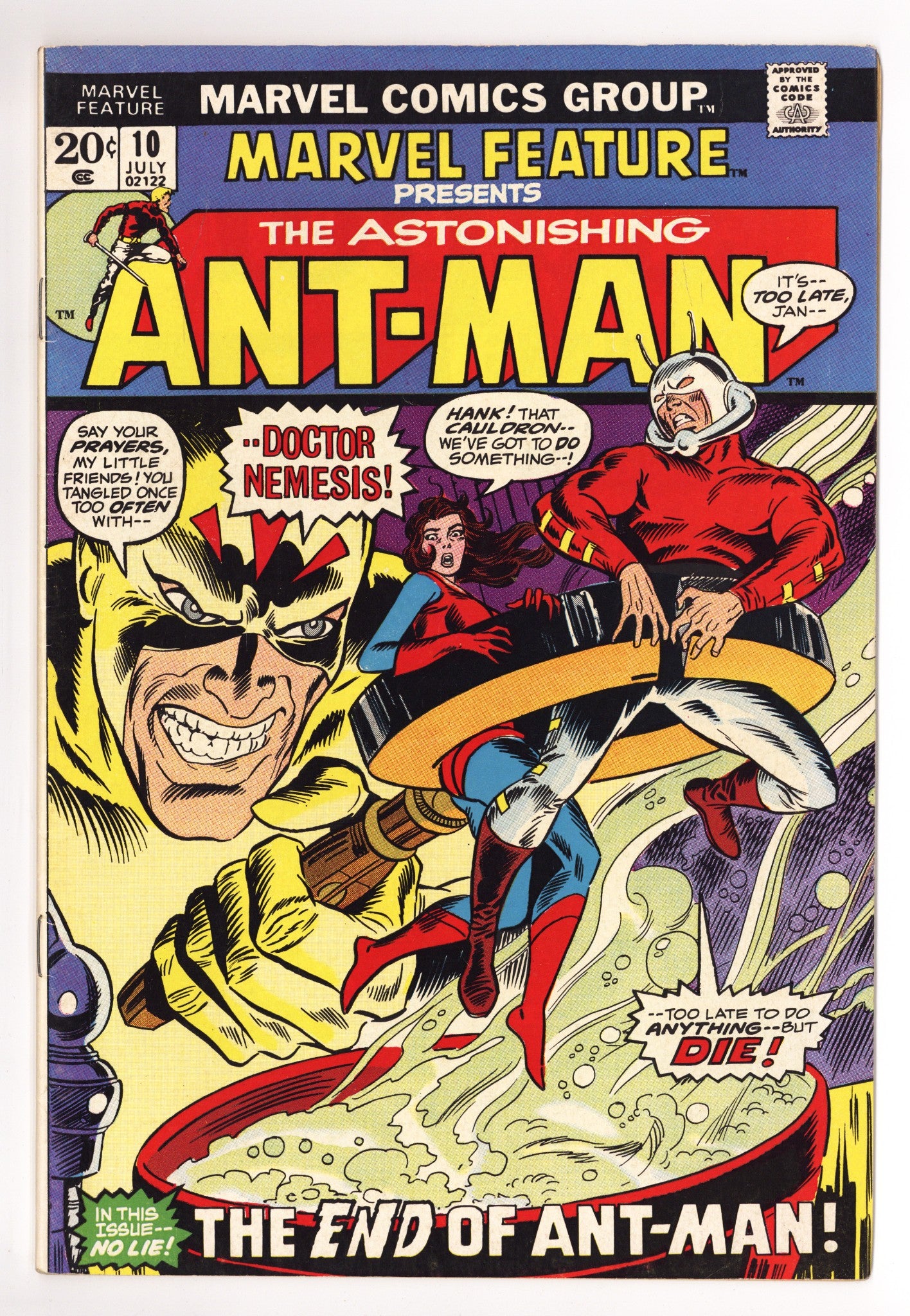Marvel Feature Vol 1 10 FN (6.0) (1973) 