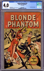 Blonde Phantom Comics 13 CGC 4.0 (VG) (1947) thumbnail