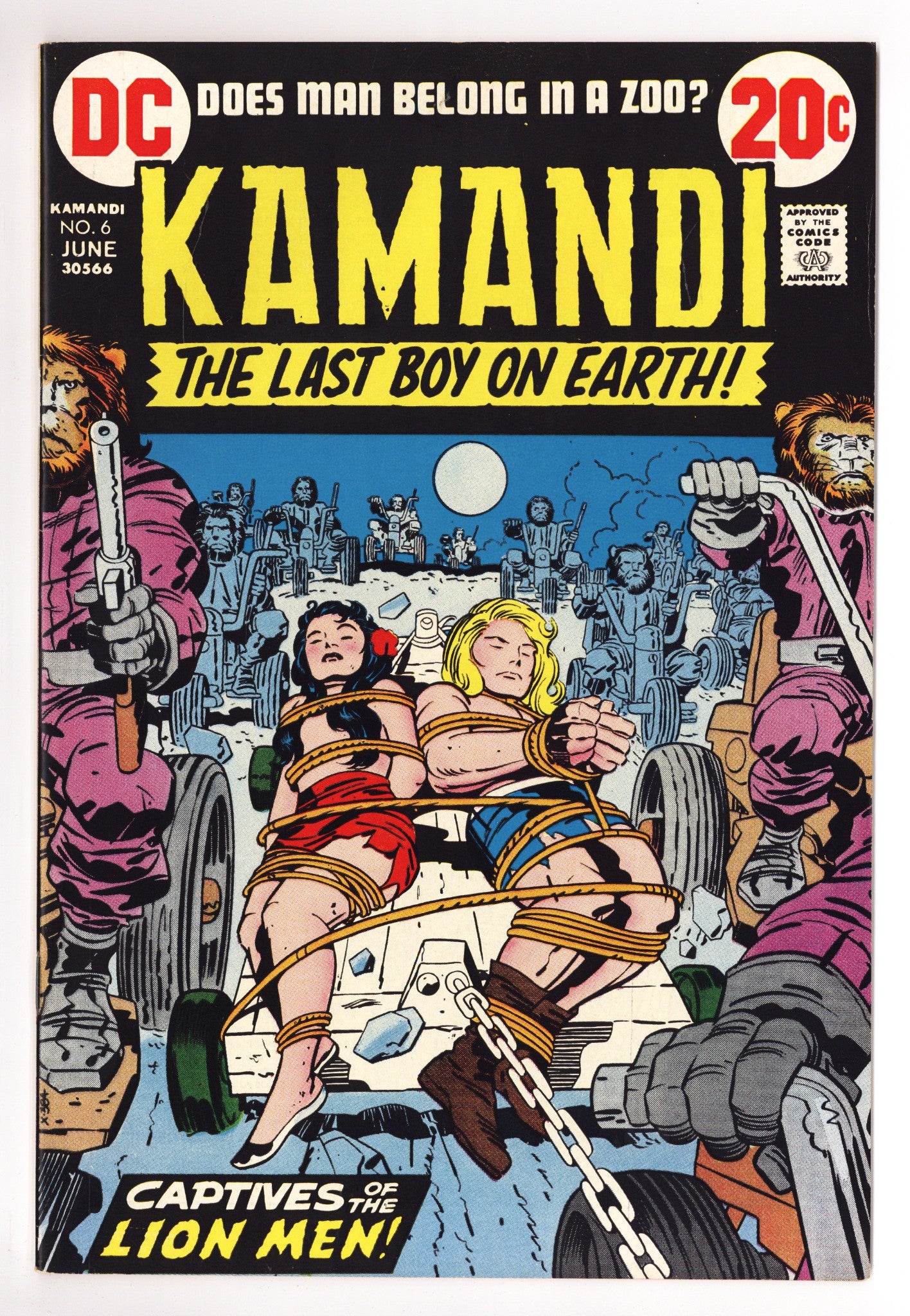 Kamandi, the Last Boy on Earth 6 VF (8.0) (1973) 