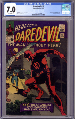 Daredevil Vol 1 10 CGC 7.0 (FN/VF) (1965)