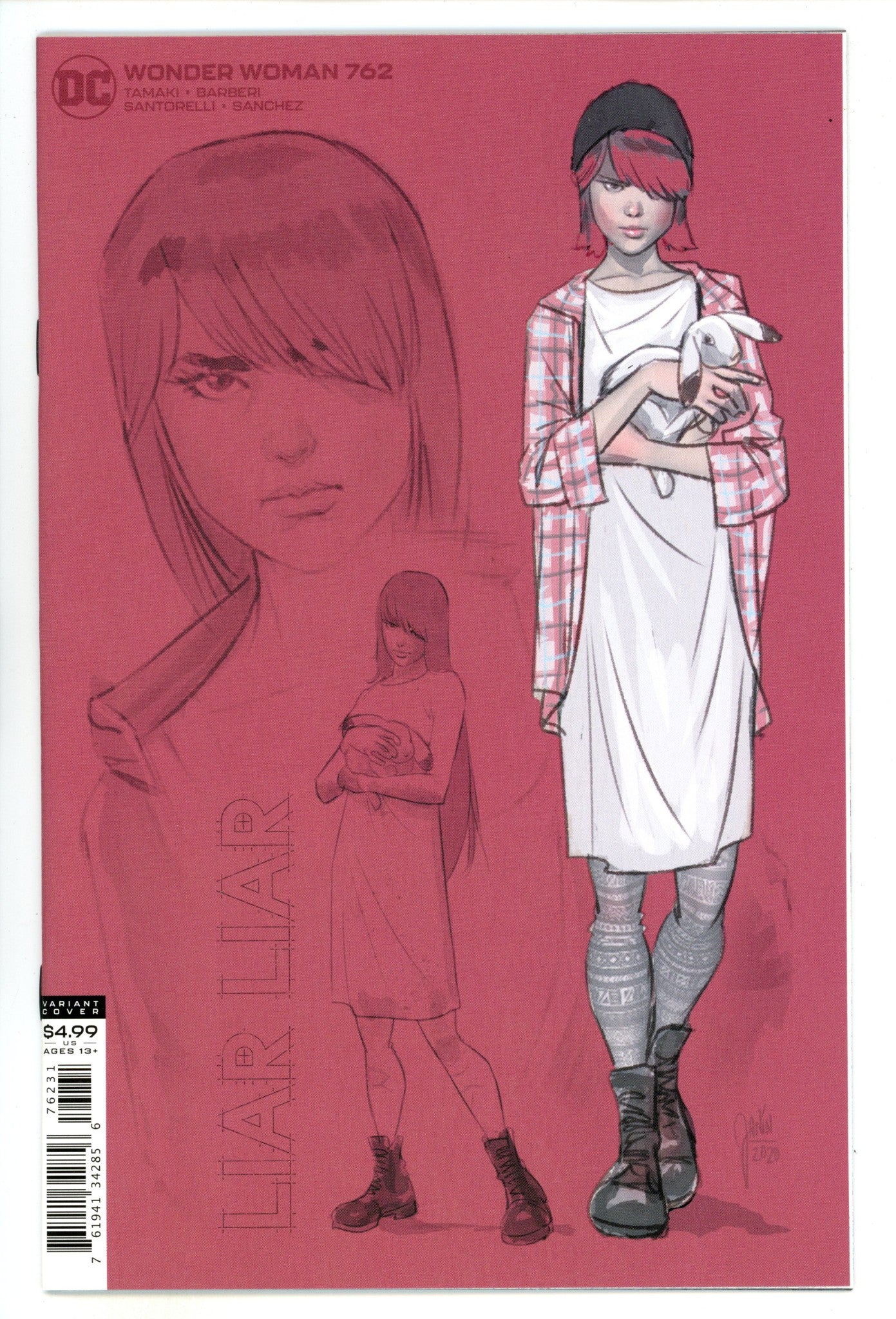 Wonder Woman Vol 5 762 NM (9.4) (2020) Janín Incentive Variant 