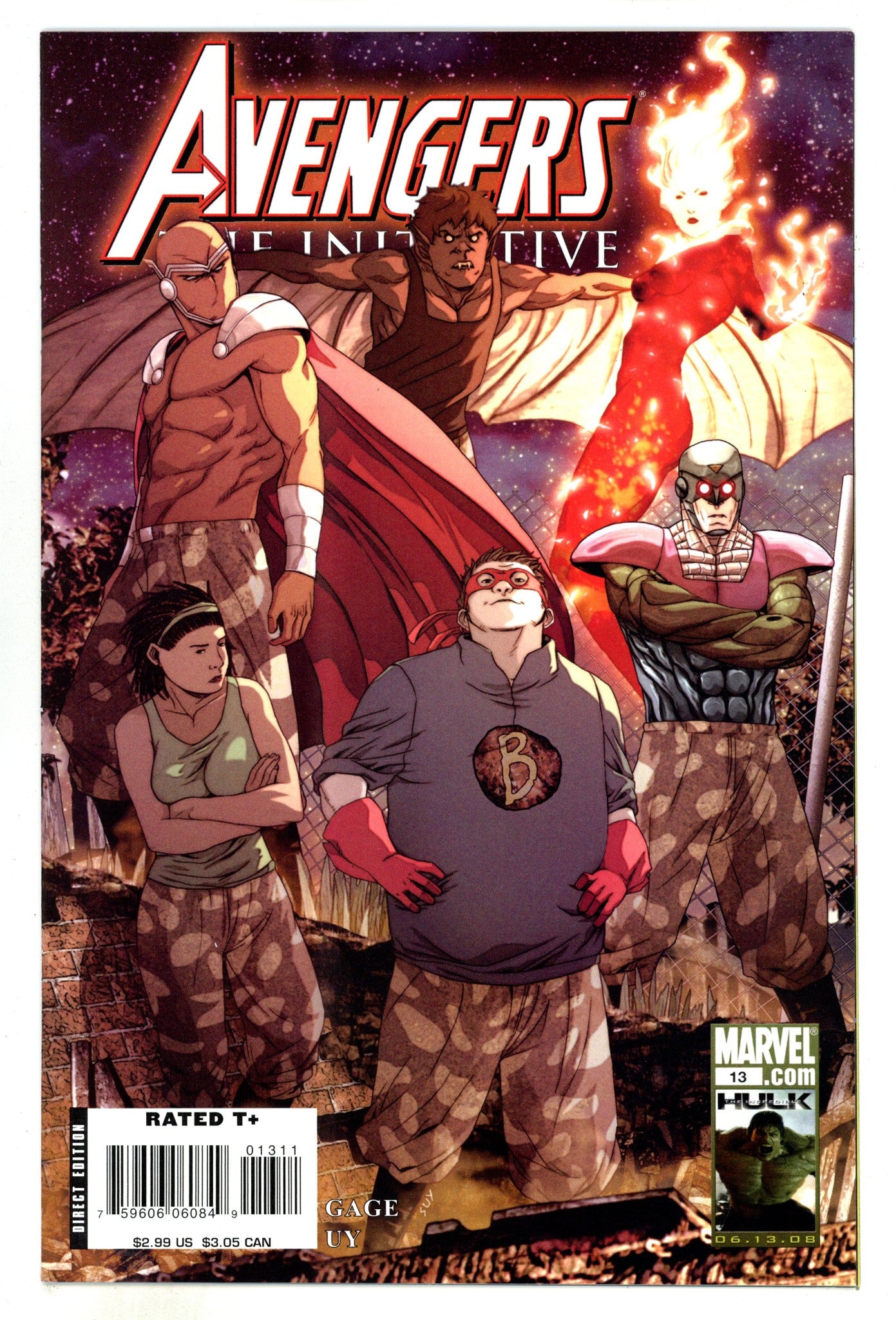 Avengers: The Initiative 13 High Grade (2008) 