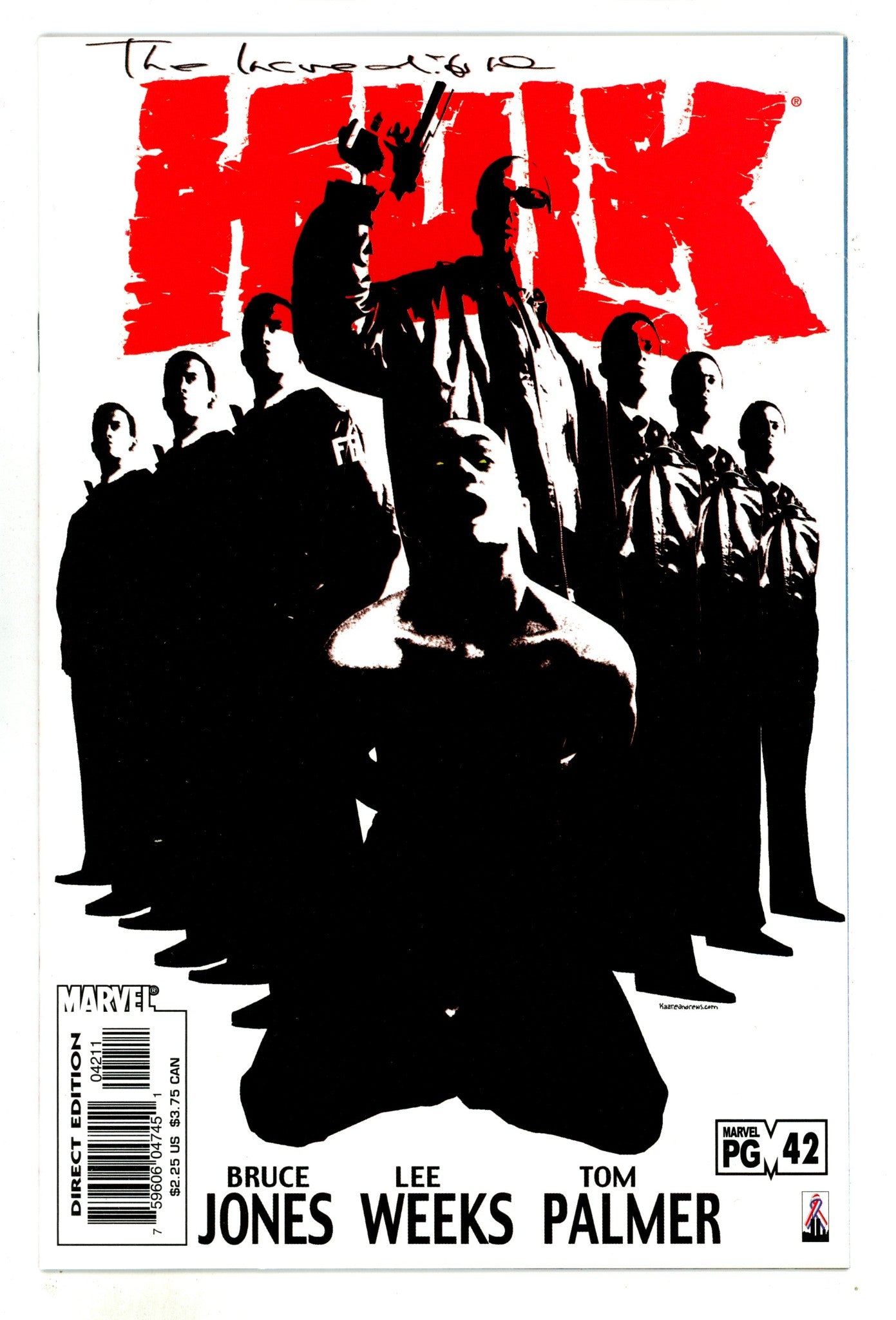 Incredible Hulk Vol 2 42 High Grade (2002) 