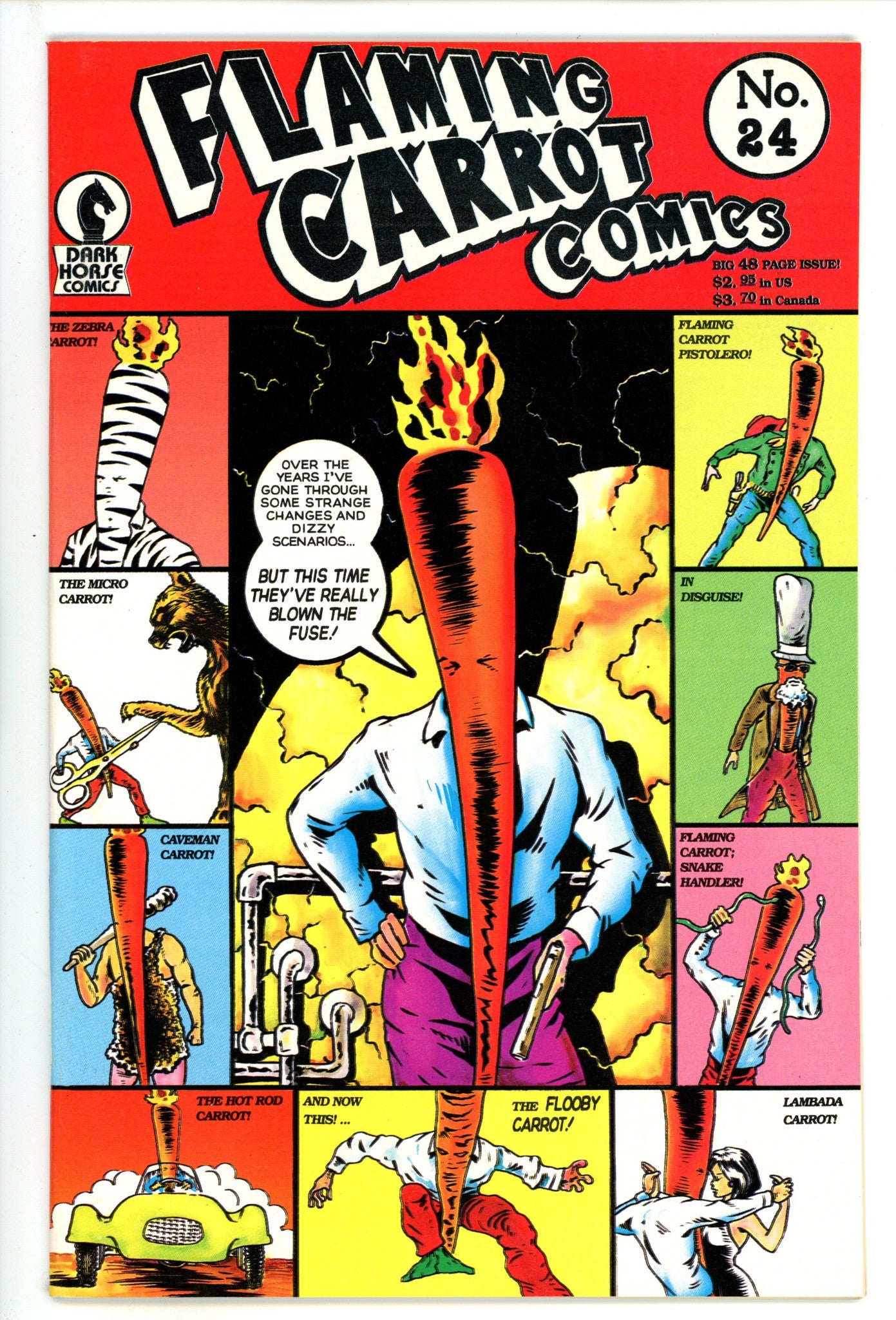 Flaming Carrot Comics 24 NM- (9.2) (1990) 