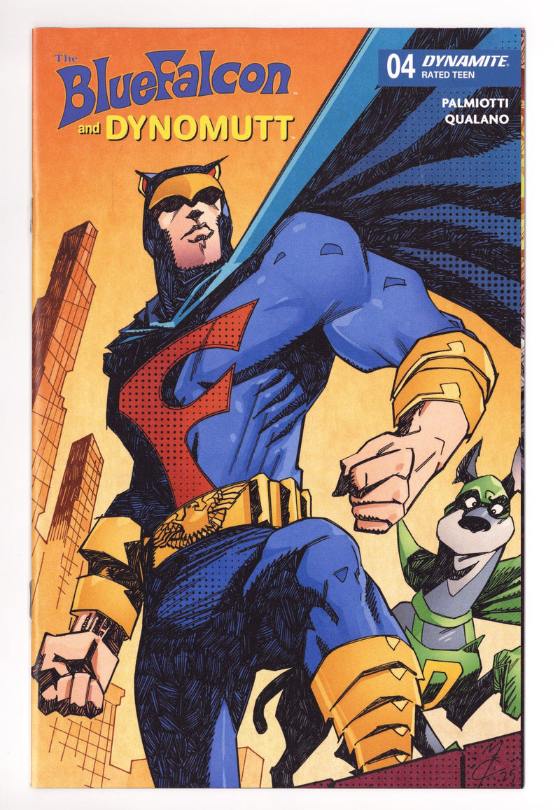 Blue Falcon & Dynomutt 4 Mccrea Variant (2025)
