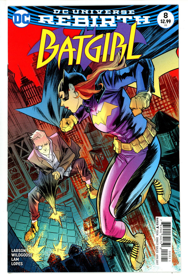 Batgirl Vol 5 8 High Grade (2017) Manapul Variant