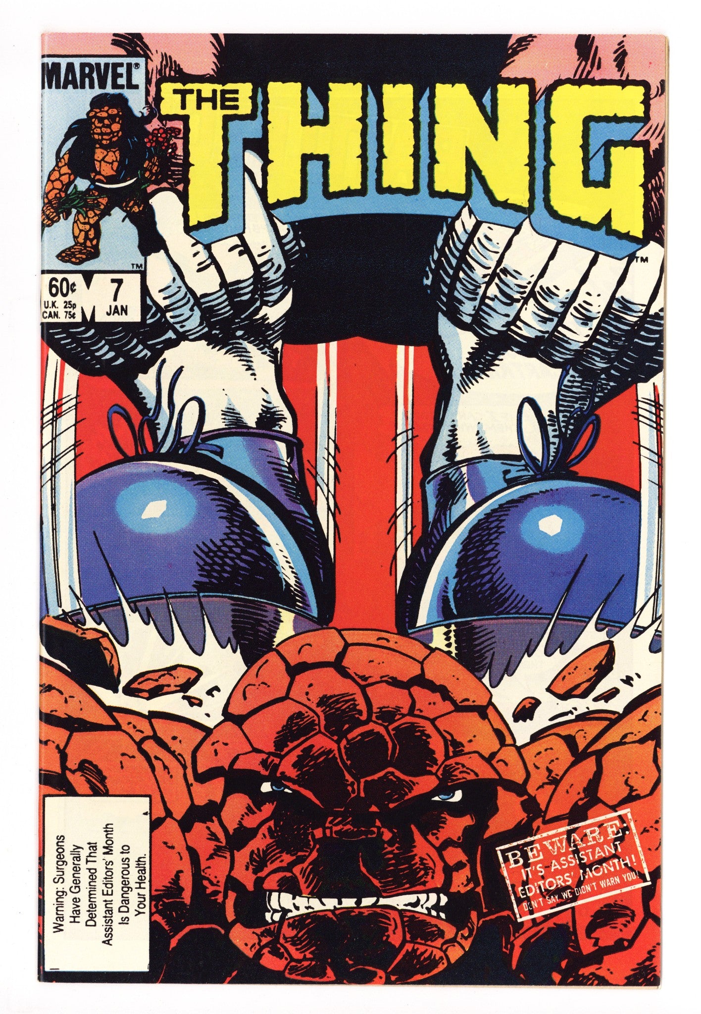 The Thing Vol 1 7 Mid Grade (1984) 