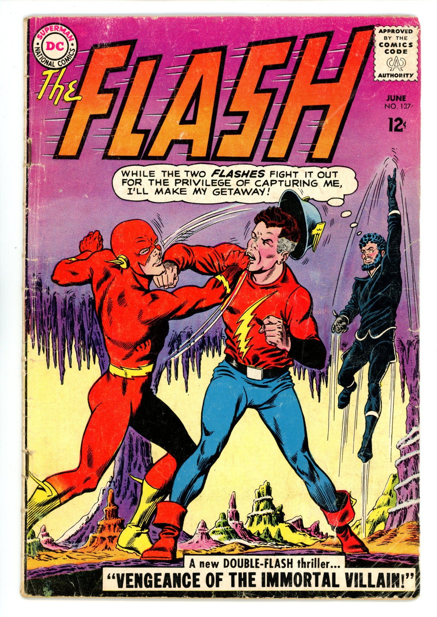 The Flash Vol 1 137 VG (4.0) (1963) 