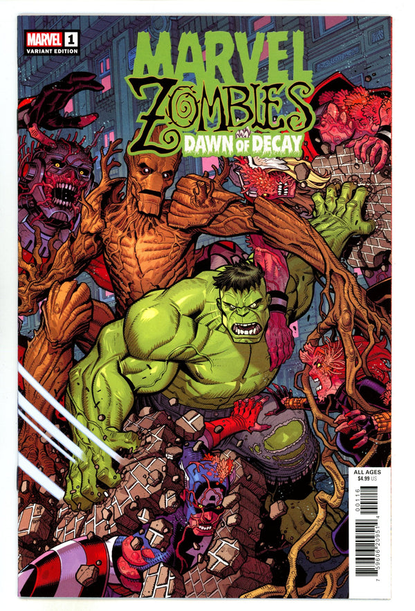 Marvel Zombies: Dawn of Decay 1 VF/NM (9.0) (2024) Bradshaw Incentive Variant