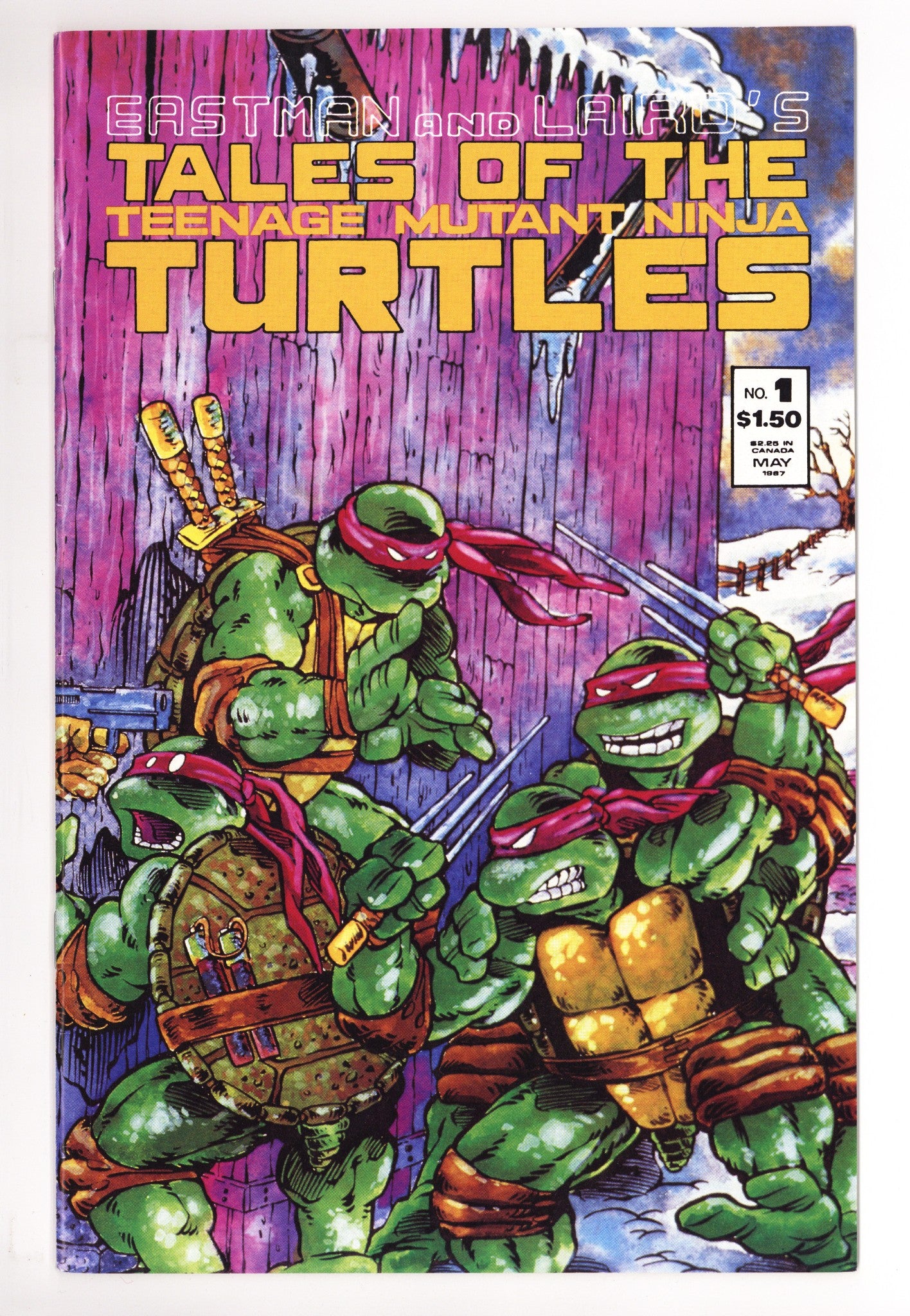 Tales of the Teenage Mutant Ninja Turtles Vol 1 1 VF+ (8.5) (1987) 