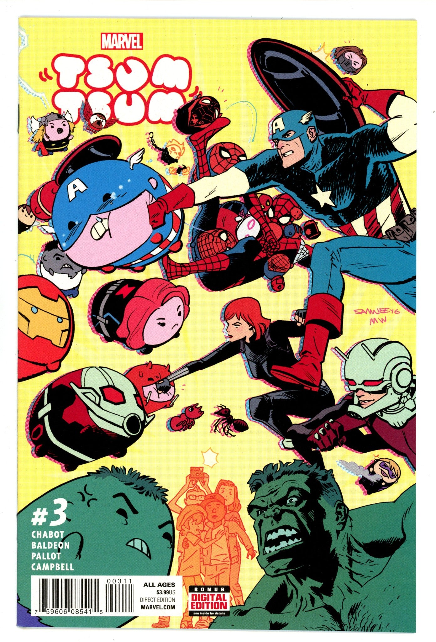 Marvel Tsum Tsum 3 High Grade (2016) 