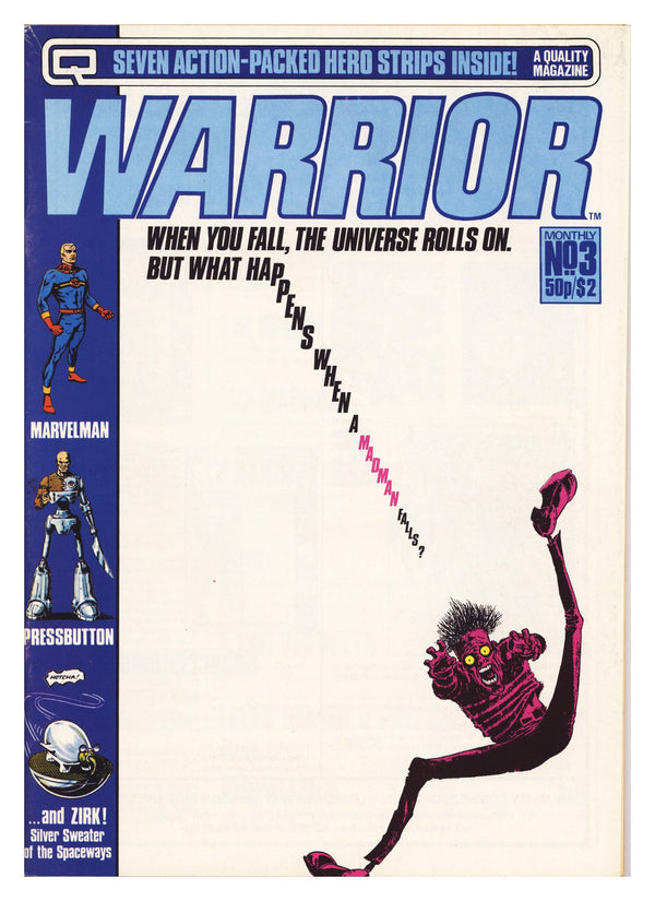 Warrior 3 VF- (7.5) (1982)