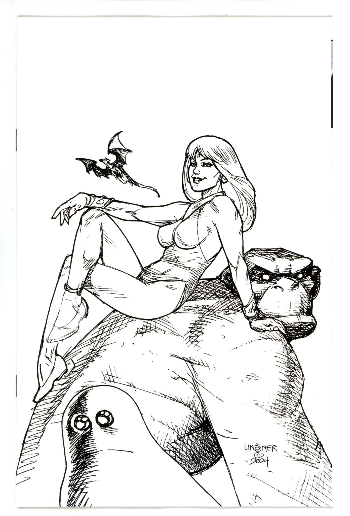 Herculoids 2 Linsner B&W Virgin Incentive Variant (2025)