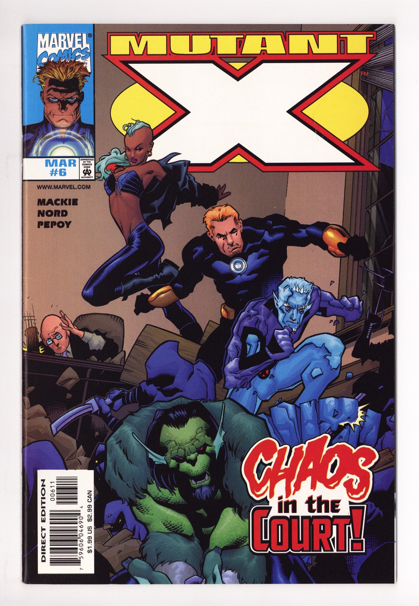 Mutant X 6 High Grade (1999) 