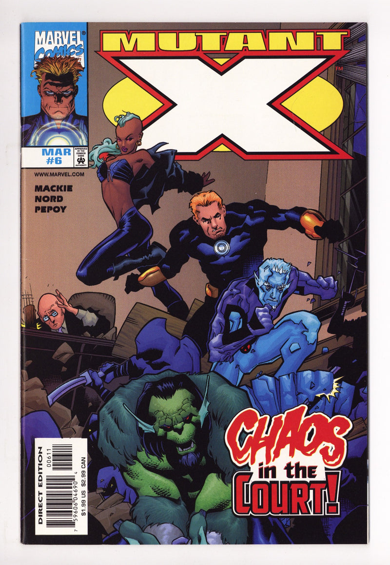 Mutant X 6 High Grade (1999) 