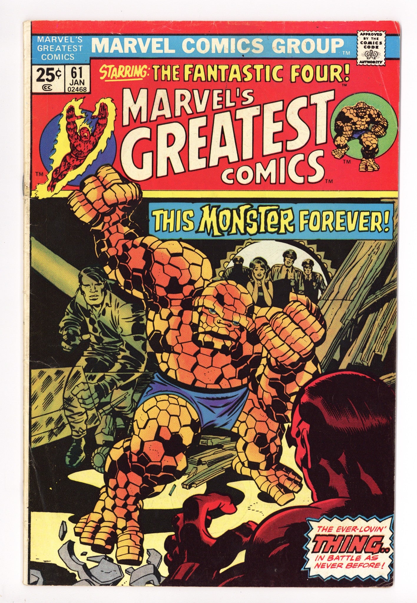 Marvel's Greatest Comics 61 Low Grade (1976) 