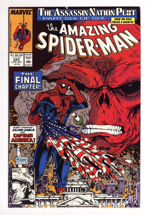 The Amazing Spider-Man Vol 1 325 NM- (9.2) (1989)