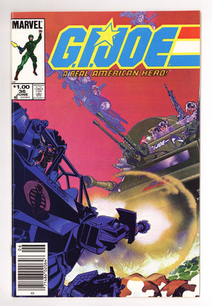 G.I. Joe, A Real American Hero 36 NM- (9.2) (1985) Canadian Price Variant