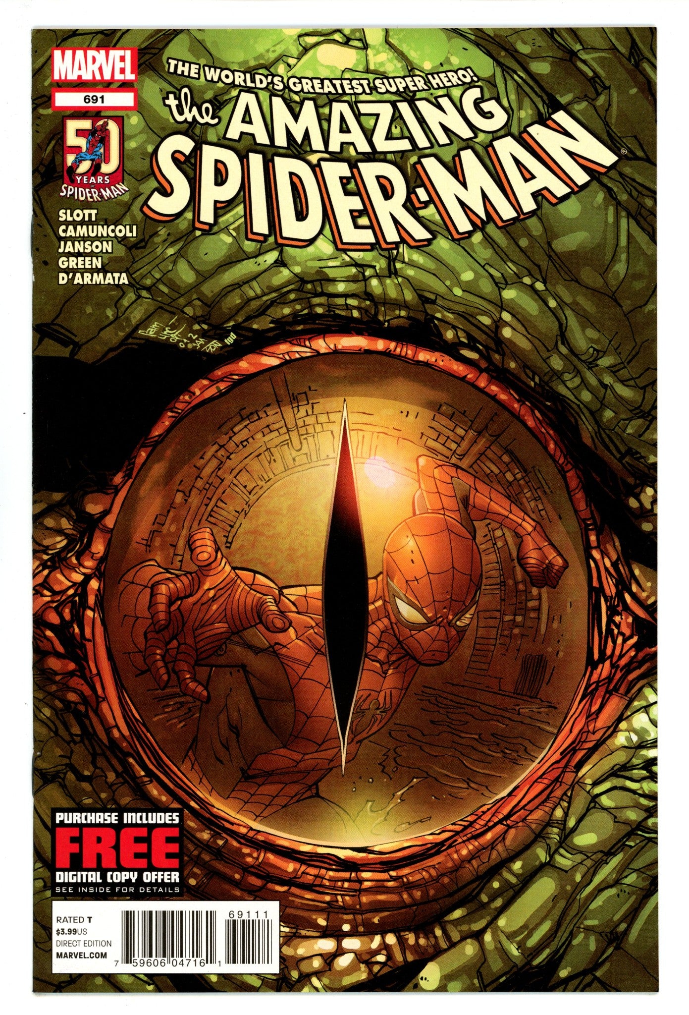 The Amazing Spider-Man Vol 2 691 High Grade (2012) 