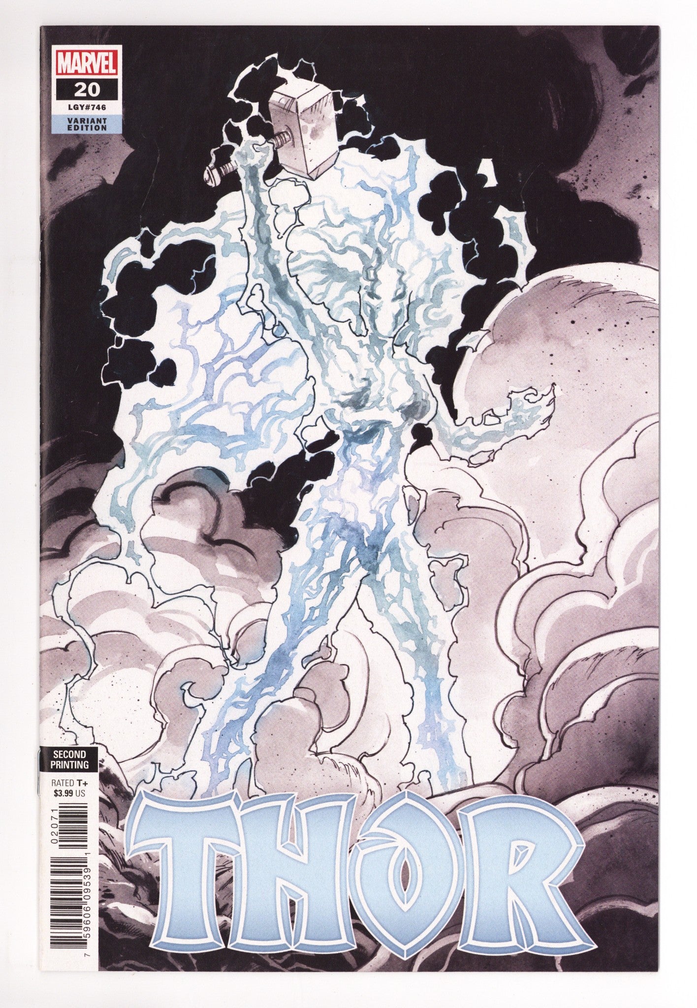Thor Vol 6 20 (746) NM- (9.2) 2nd Print (2022) Klein Incentive Variant 