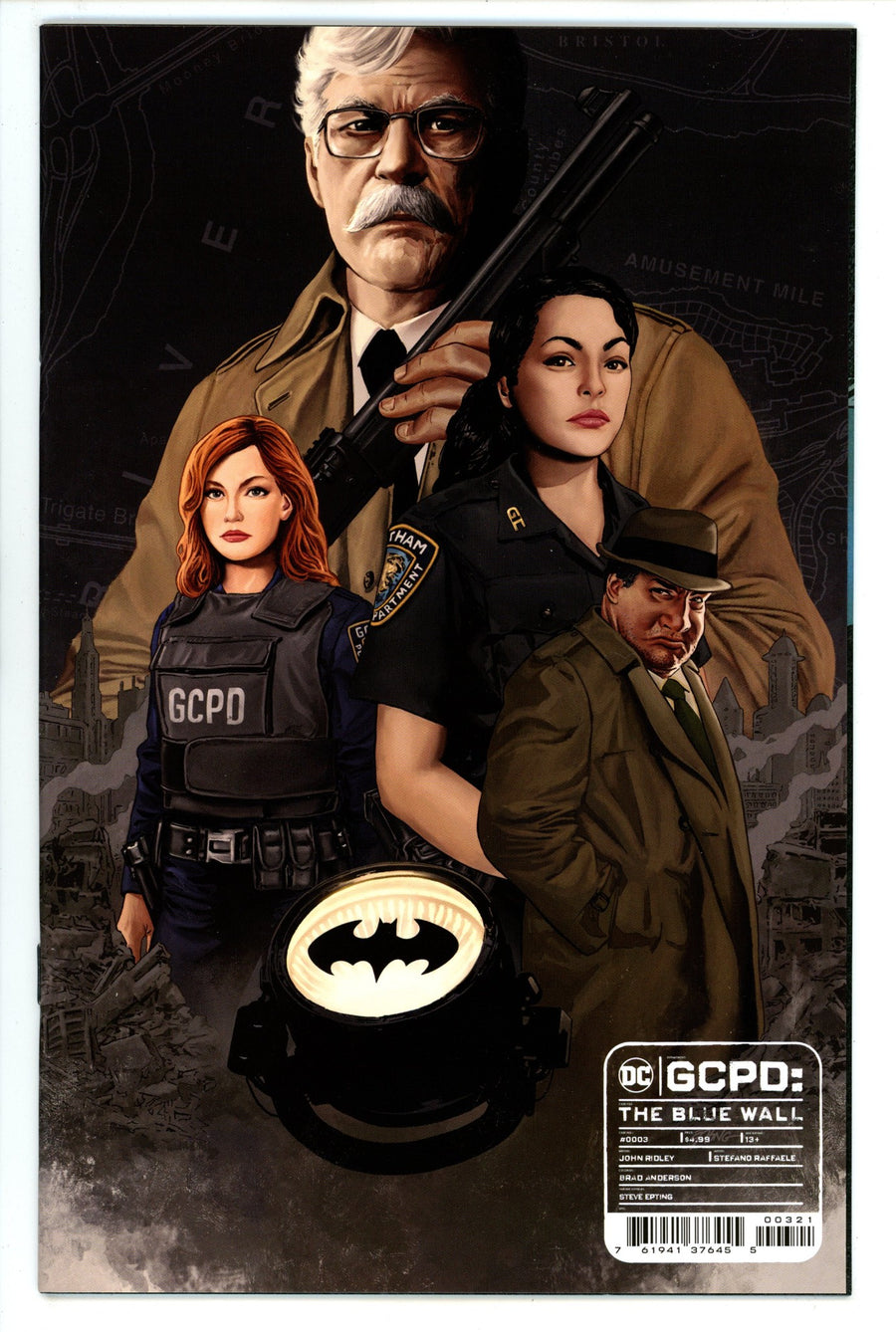 GCPD: The Blue Wall 3 High Grade (2023) Epting Variant 
