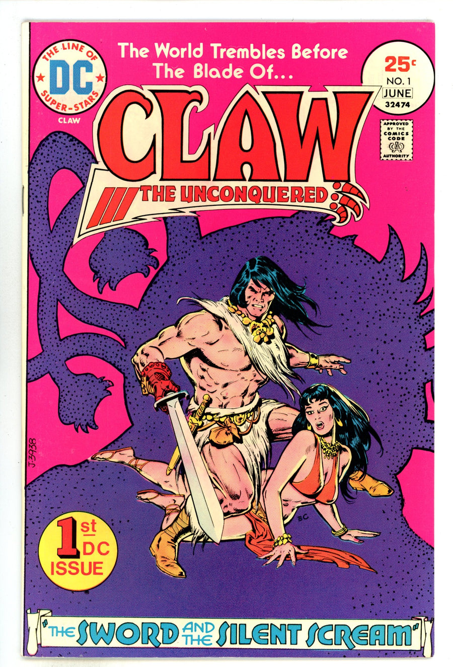 Claw the Unconquered 1 VF- (7.5) (1975) 