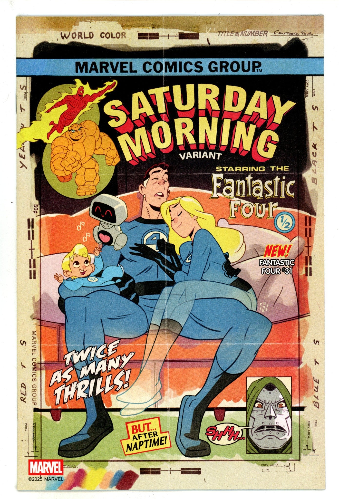 Fantastic Four Vol 7 31 Galloway Variant (2025)