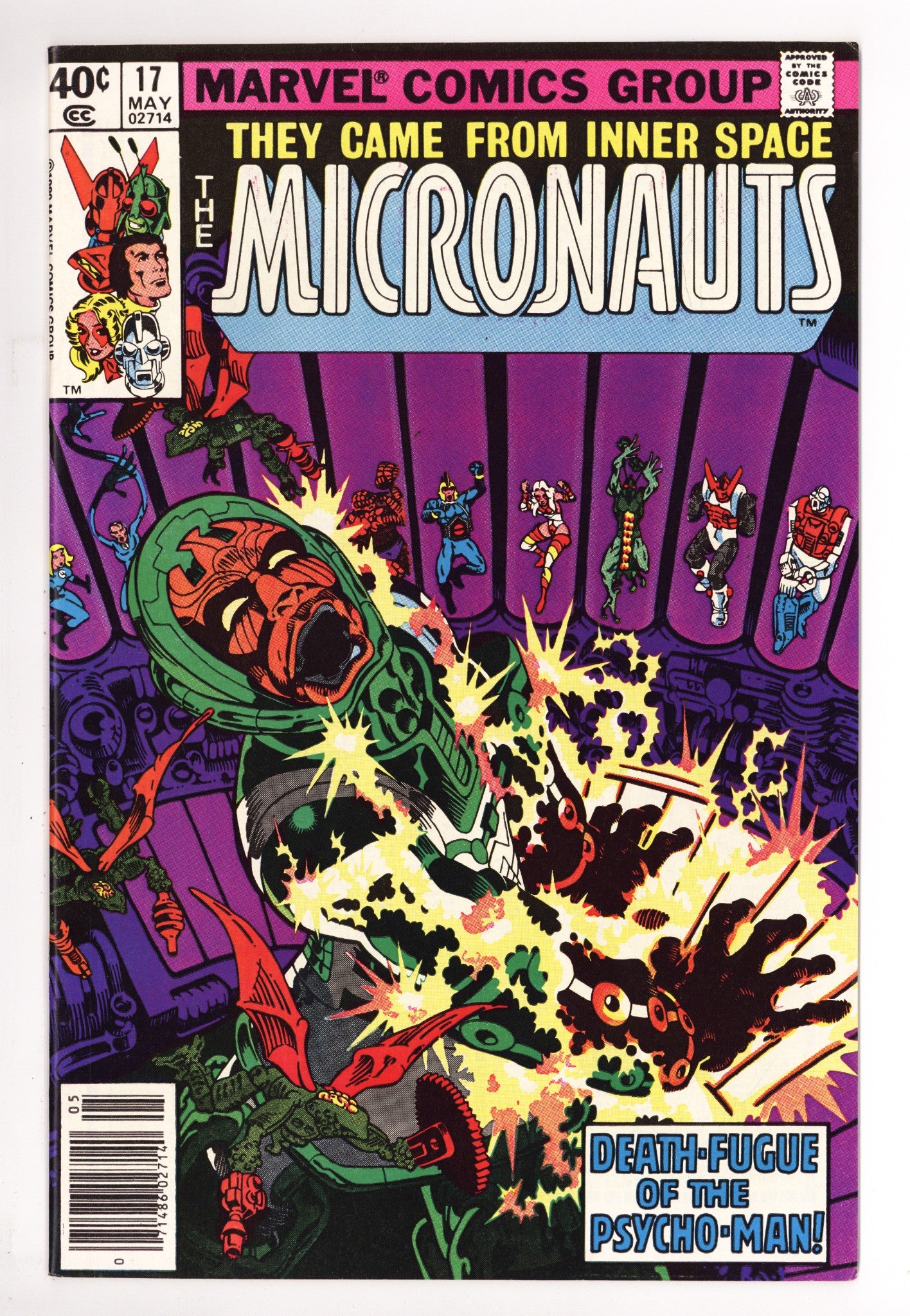 Micronauts Vol 1 17 High Grade (1980) Newsstand 