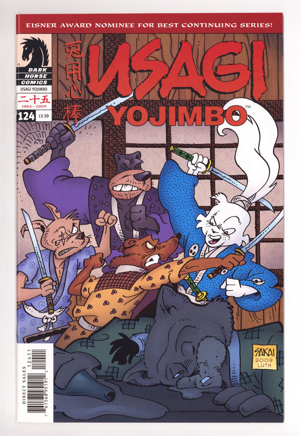 Usagi Yojimbo Vol 3 124 Mid Grade (2009)