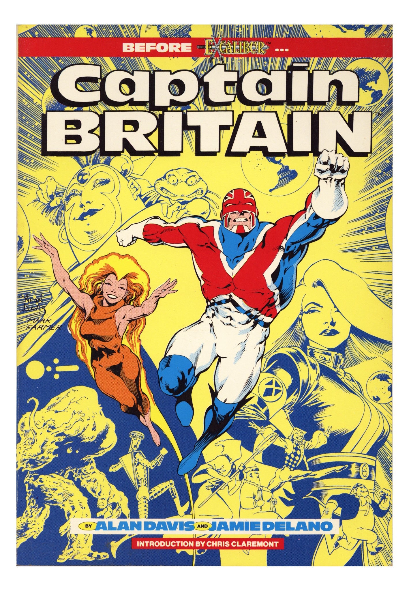 Captain Britain TPB [nn] Mid Grade (1988) 2nd Print 