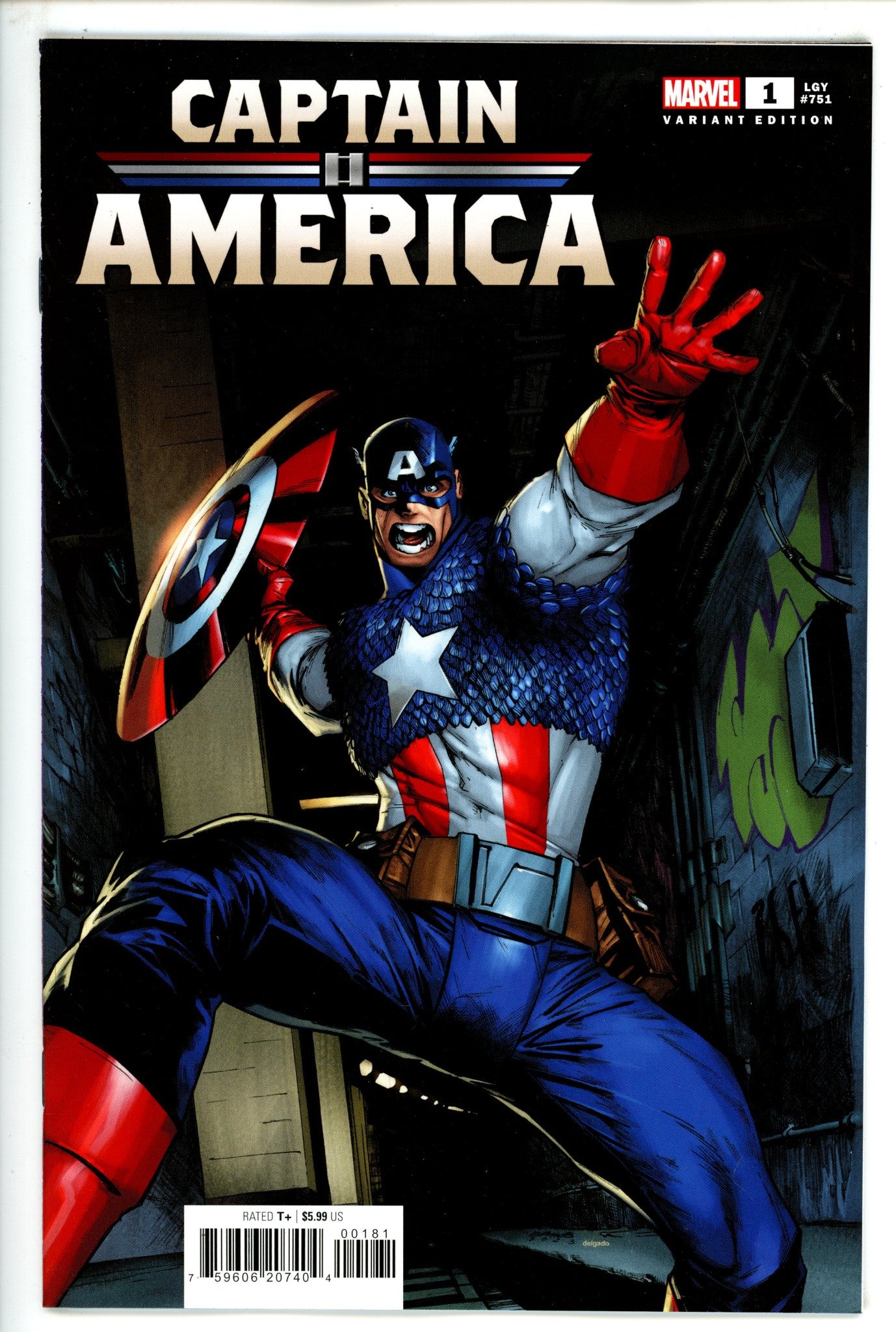 Captain America Vol 11 1 Ramos Variant (2023)