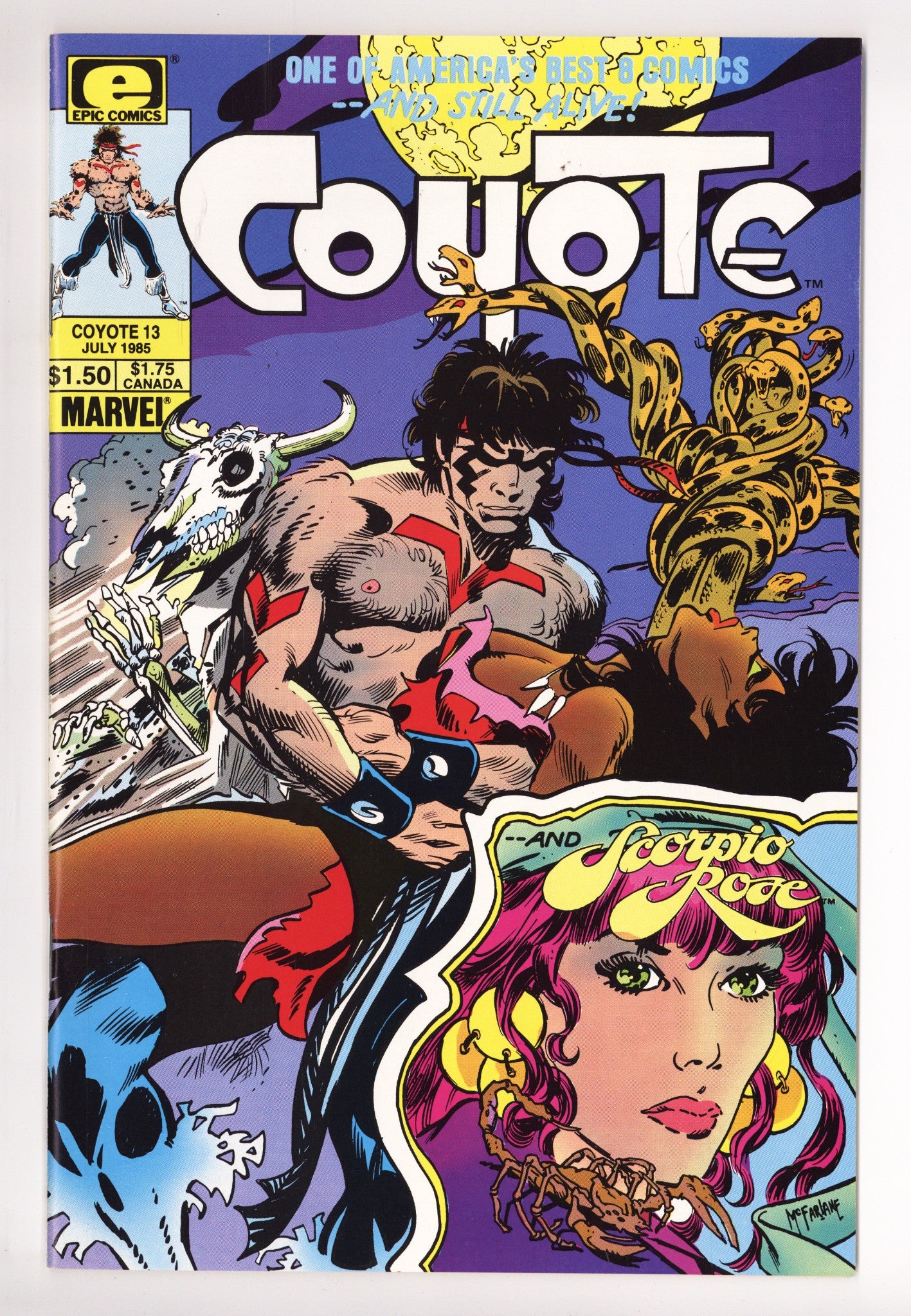 Coyote 13 VF/NM (9.0) (1985) 