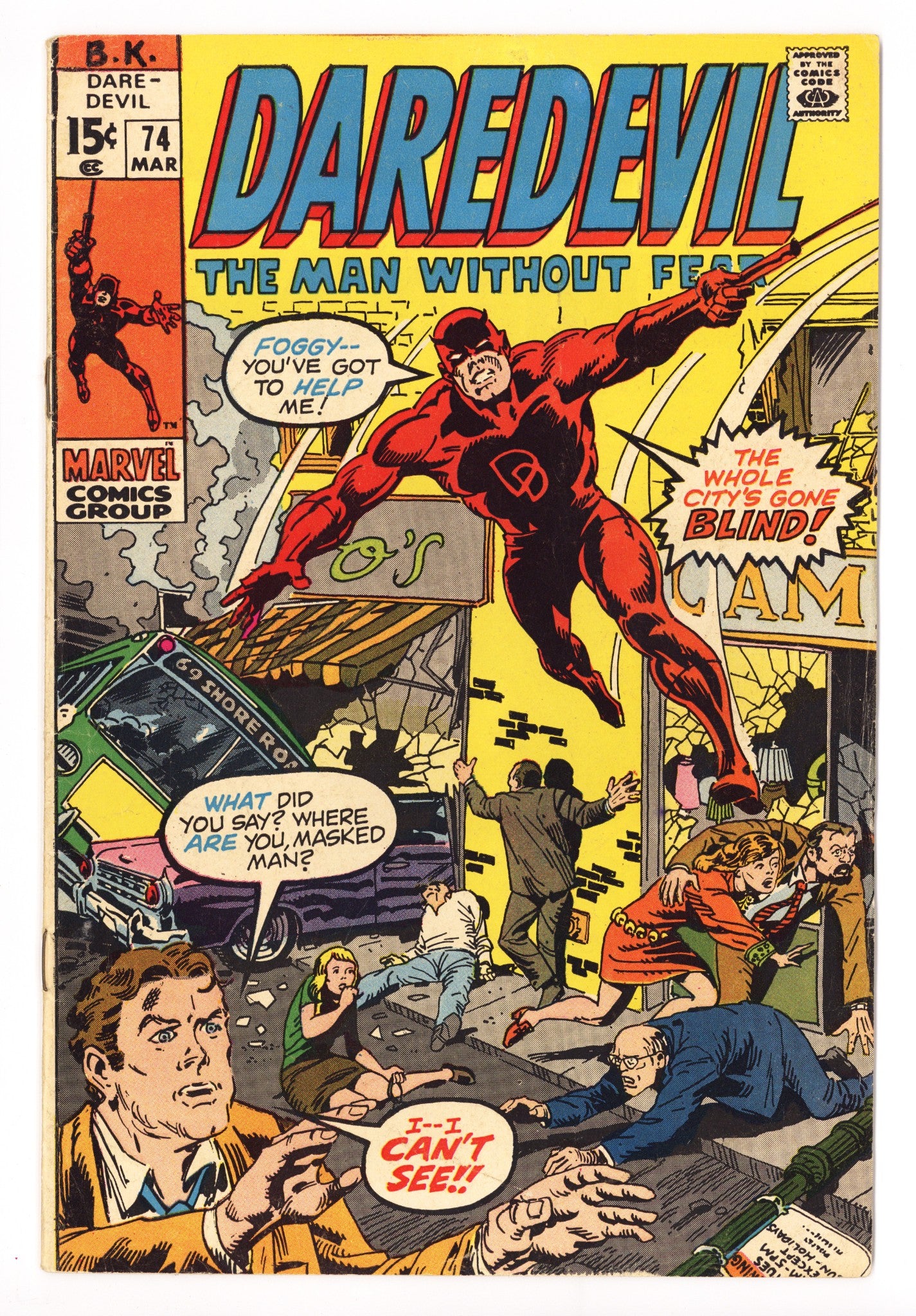 Daredevil Vol 1 74 VG (4.0) (1971) 