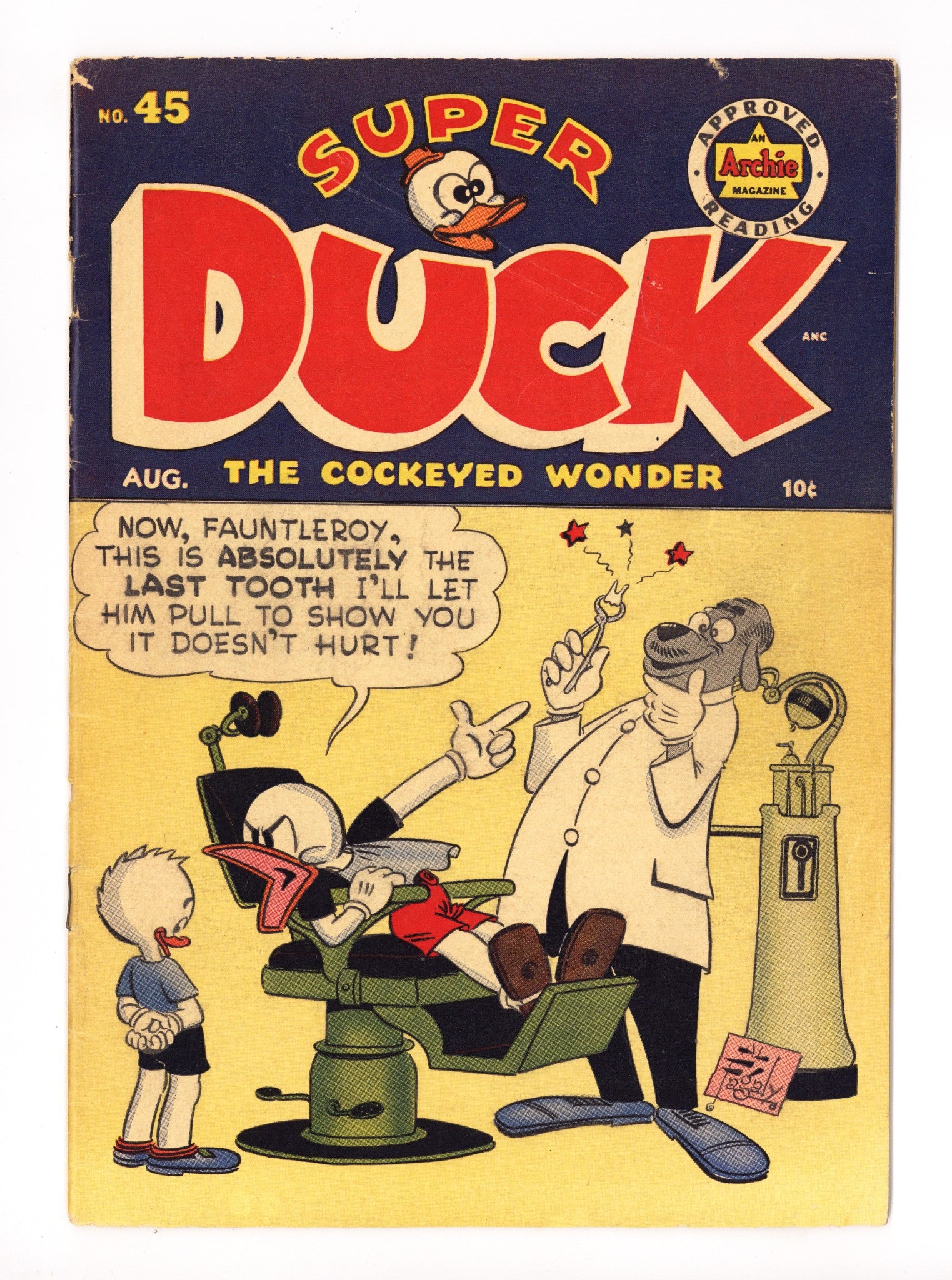 Super Duck Comics 45 VG/FN (5.0) (1952) 