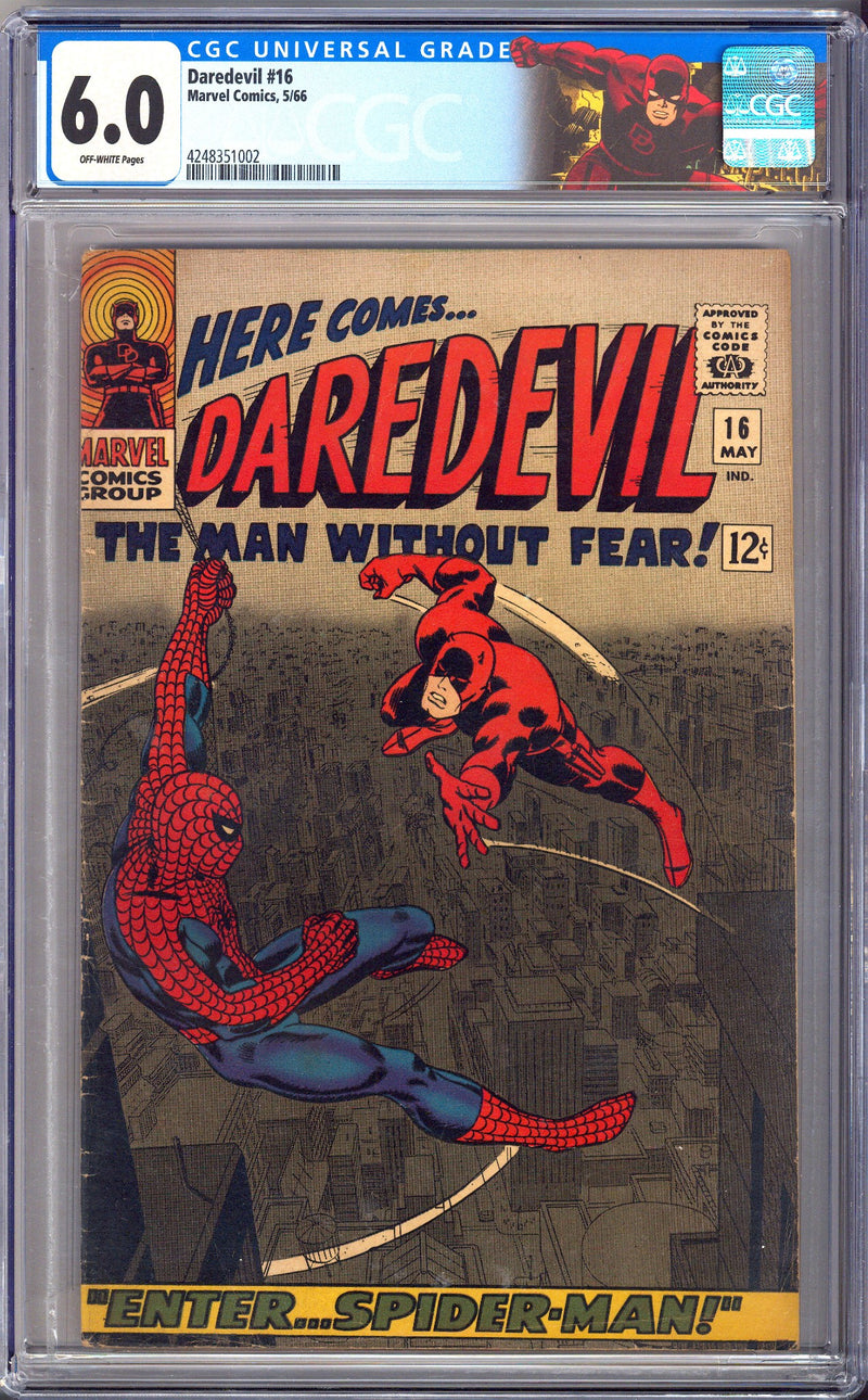 Daredevil Vol 1 16 CGC 6.0 (FN) (1966) 