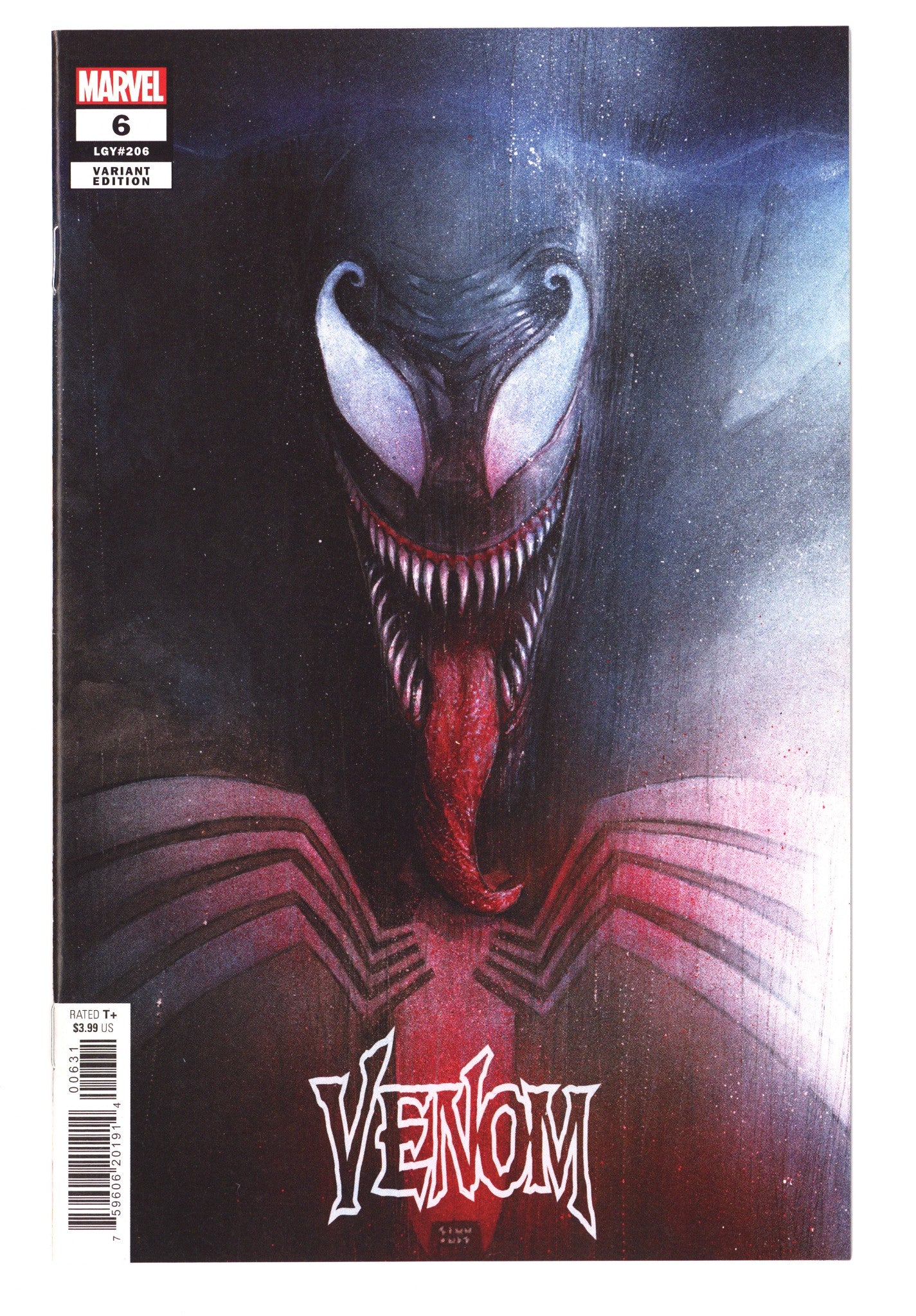 Venom Vol 5 6 (206) NM- (9.2) (2022) Simmonds Incentive Variant 