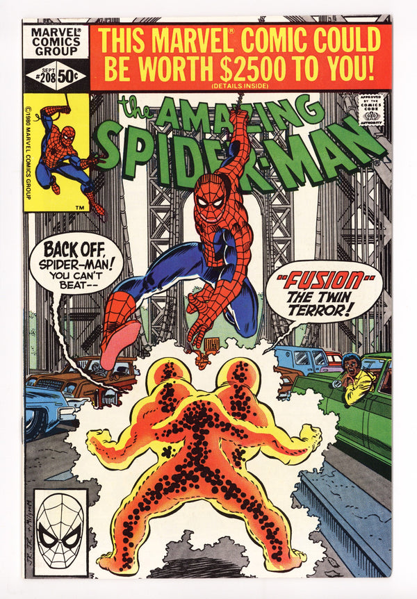 The Amazing Spider-Man Vol 1 208 NM- (9.2) (1980)