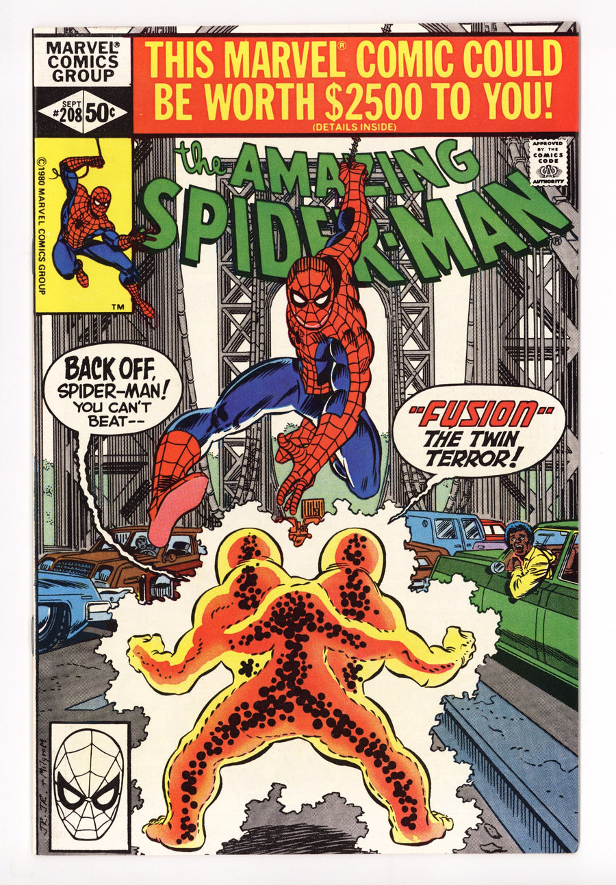The Amazing Spider-Man Vol 1 208 NM- (9.2) (1980) 