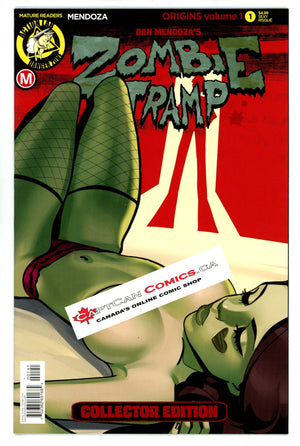 Zombie Tramp Origins 1 NM- (9.2) (2017) Celor Risque Variant
