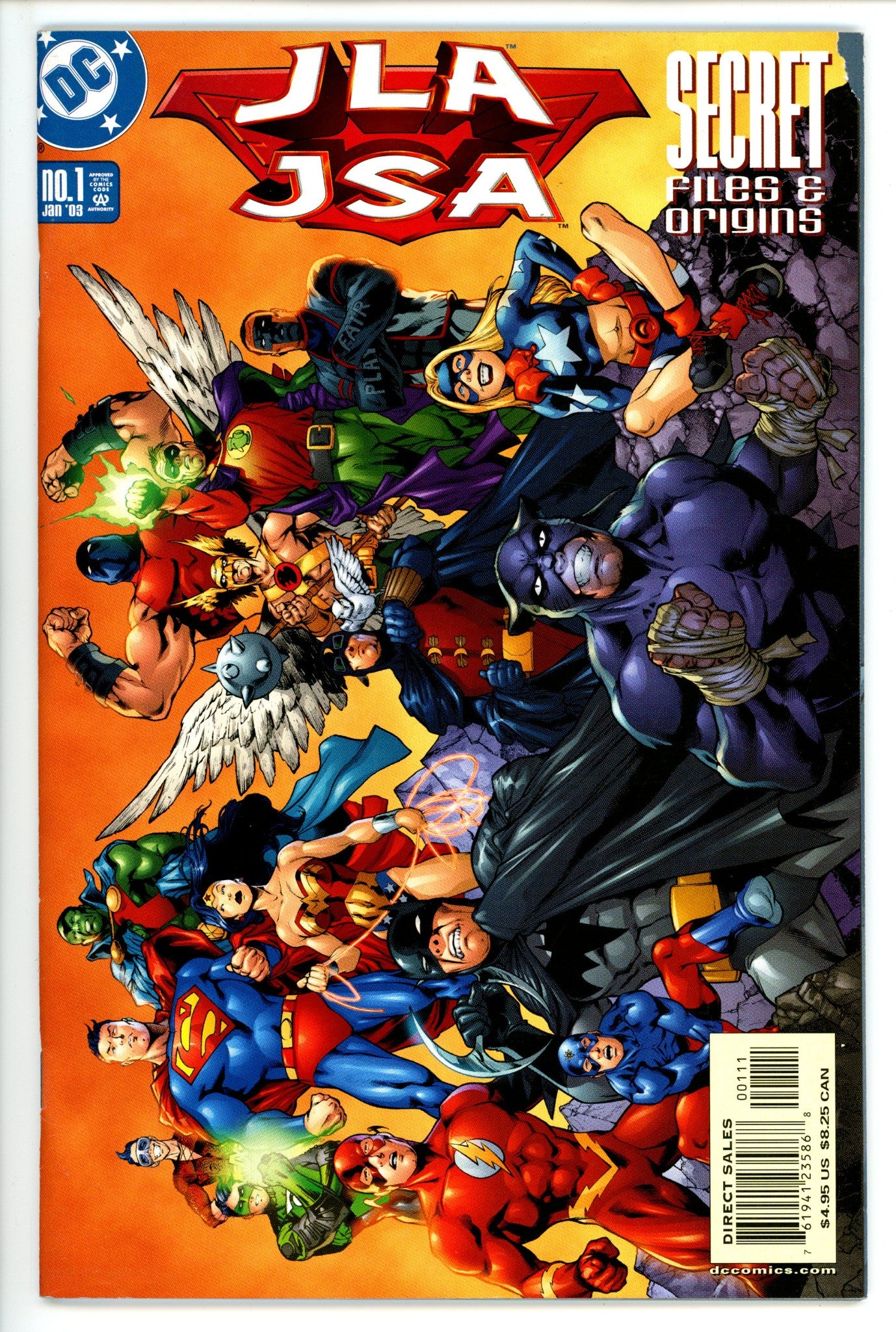 JLA / JSA Secret Files & Origins 1 (2003)