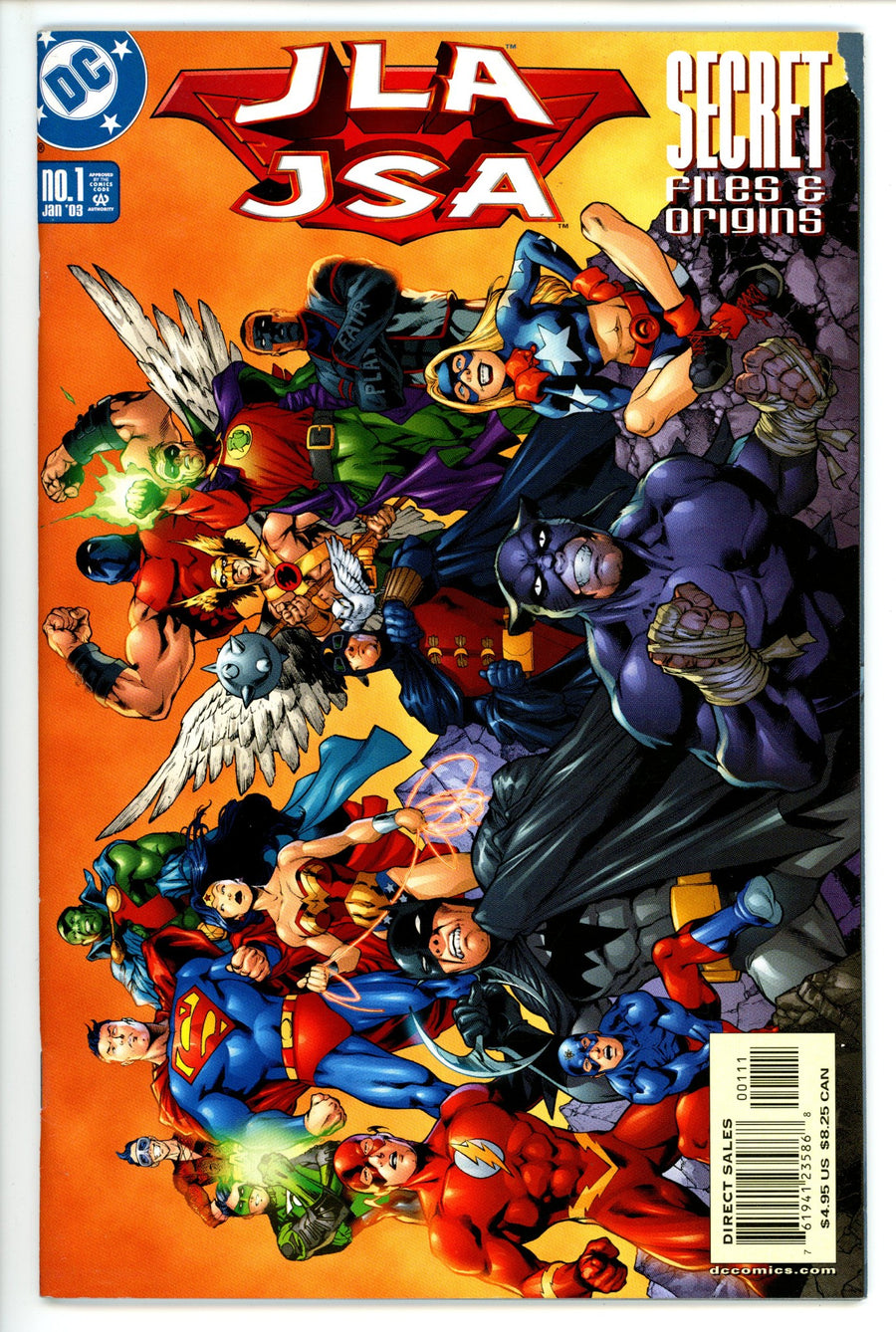 JLA / JSA Secret Files & Origins 1 (2003)
