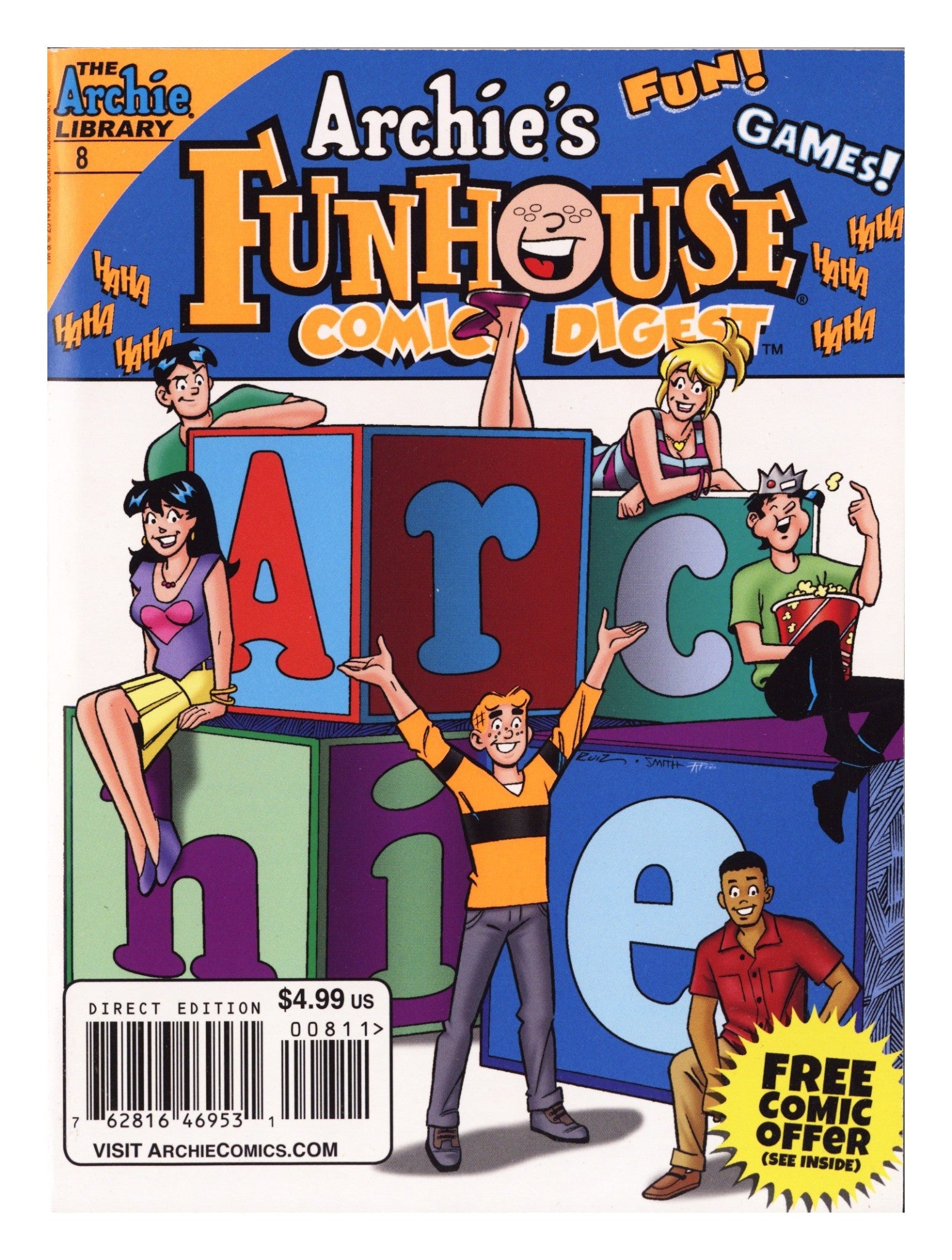 Archie's Funhouse Double Digest 8 High Grade (2014) 