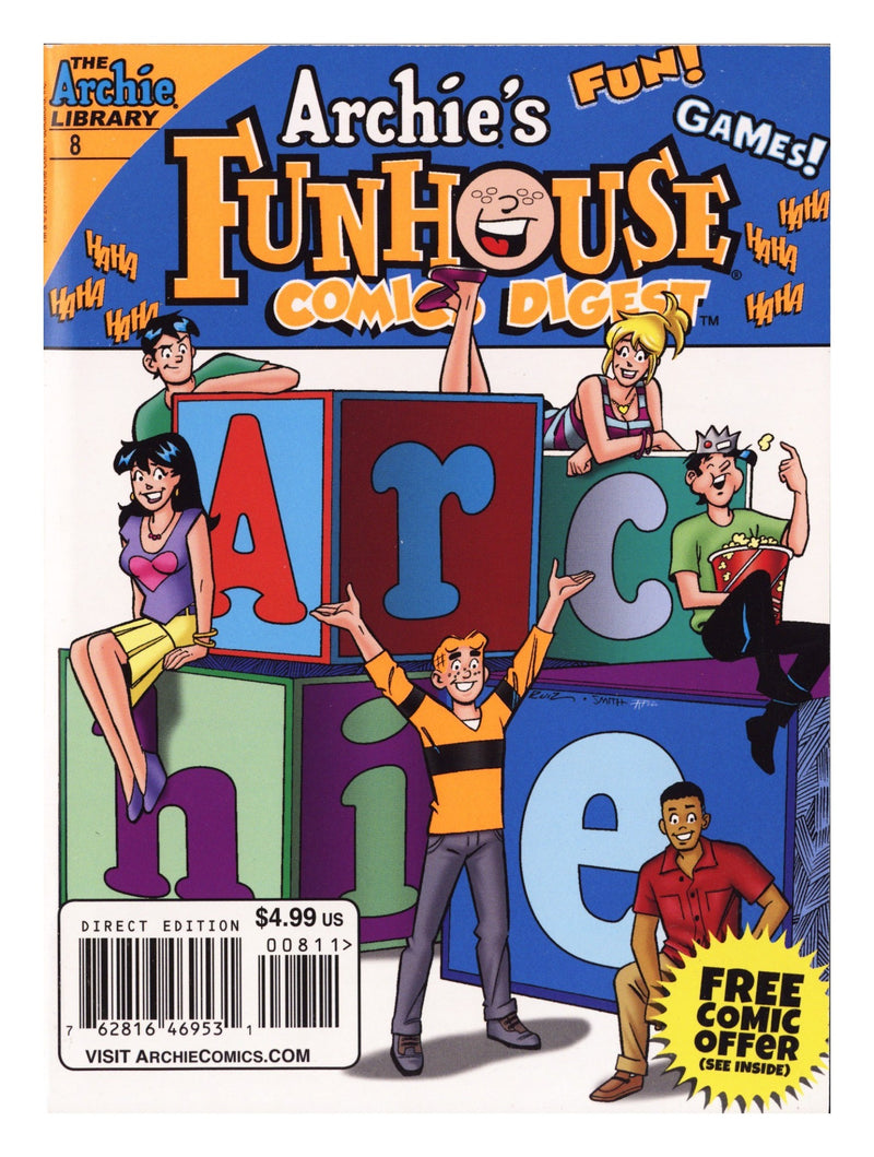 Archie's Funhouse Double Digest 8 High Grade (2014) 