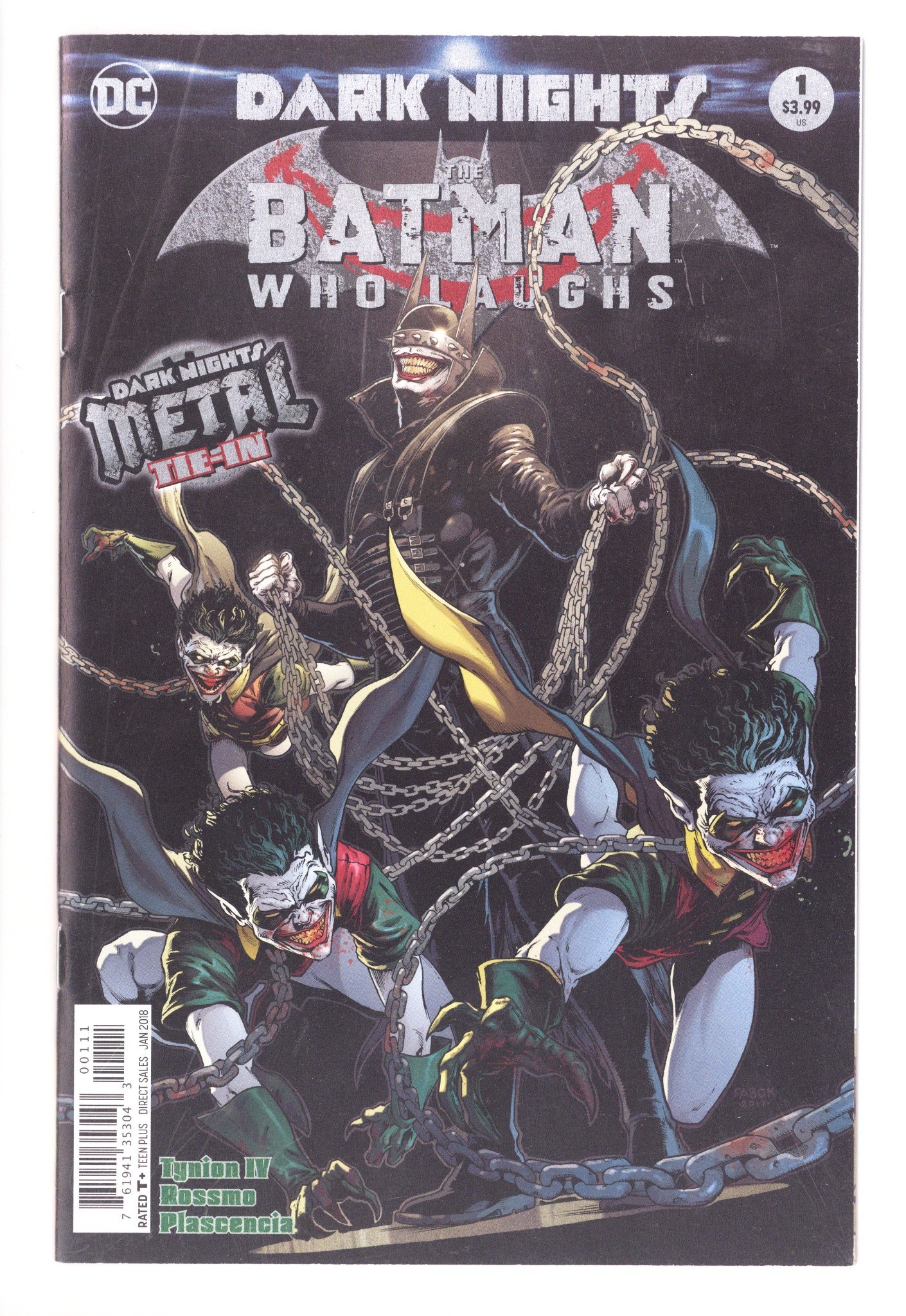 Dark Nights: The Batman Who Laughs   1  NM- (9.2)   (2018)        