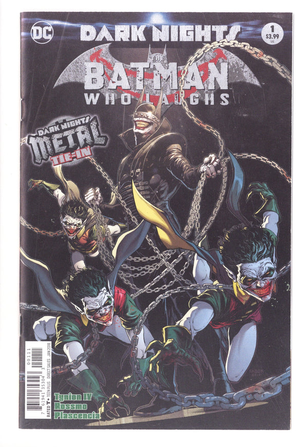 Dark Nights: The Batman Who Laughs   1  NM- (9.2)   (2018)